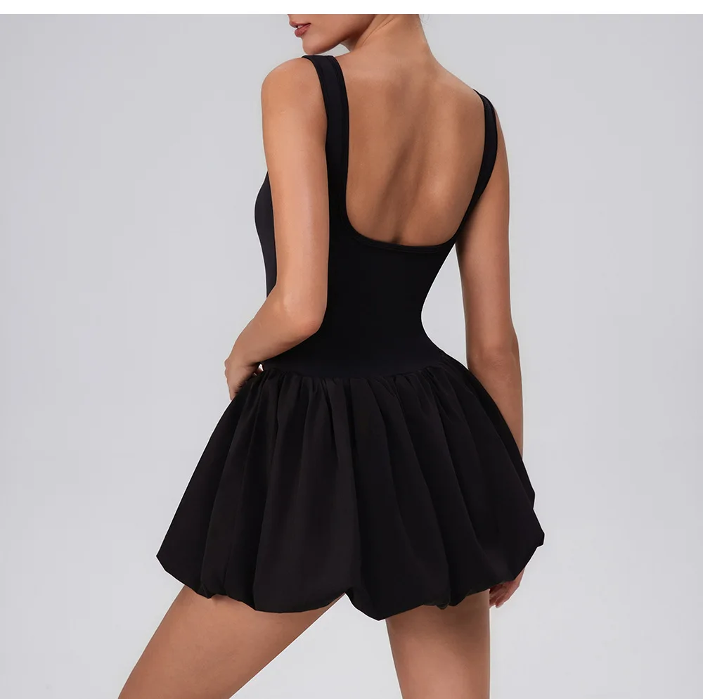 Women Gym Yoga Fitness Shorts Dress for summer