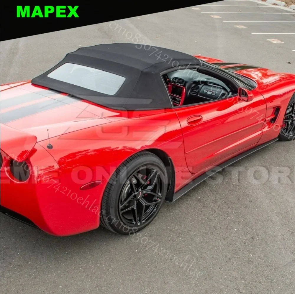 97-04년형 콜벳 C5용 | ZR1 스타일 카본 파이버 사이드 스커트 로커 패널 한 쌍