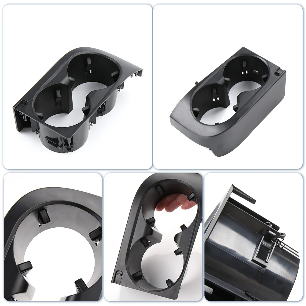 1 PC Car Front Center Console Water Cup Holder Insert Frame Drinks Holder For Mercedes-Benz W206 C class