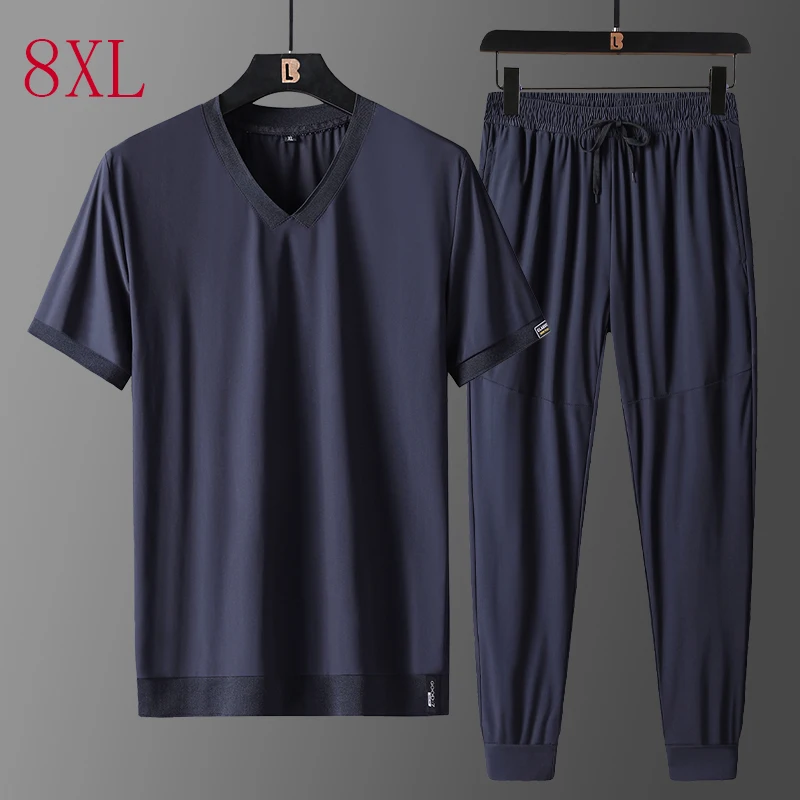Tanio Summer Men 2022 Clothing Plus Size 8XL 7XL 6XL