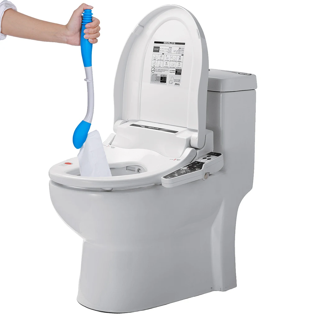 Toilet self wipe aids toilet self wipe aids handled wiper tissue grip helper paper holder bottom