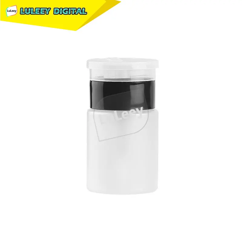 

60mL Alcohol Bottle Press Fire Extinguisher Bottles Alcohol Bottle Volumetric Flask Wiping Fiber Alcohol Bottle