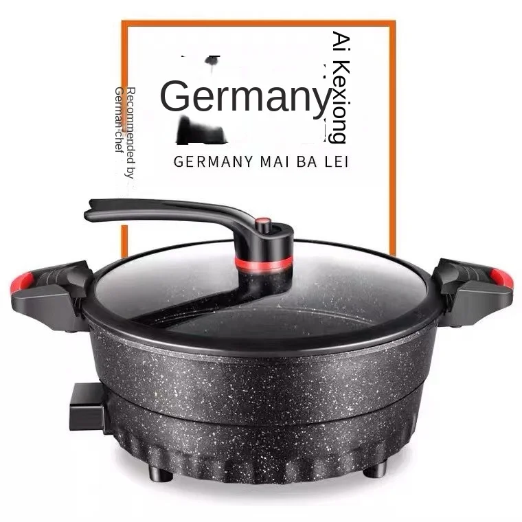 Multifunctional Electric Pan For Home Pressure Cooker Cooktop Kitchen Food Truck Skillet Tapioca Multifunction