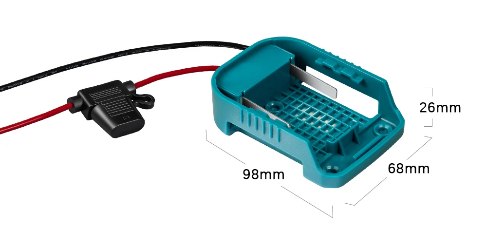 External Battery Adapter Converter for MT Makita 14V/18V Battery DIY Power Tool