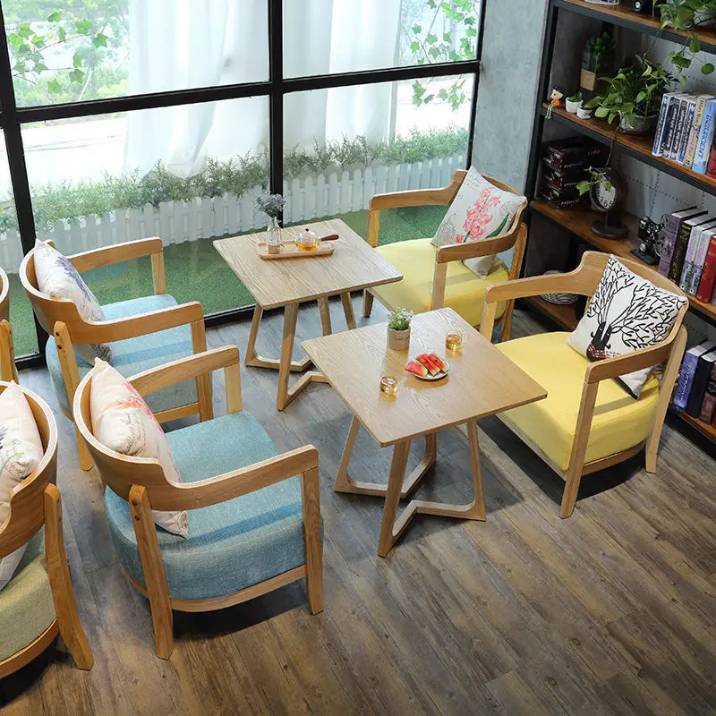 Coffee Wood Round Table Nordic Leather Arm Chair Cafe Stackable Entertainment Center Modern Square