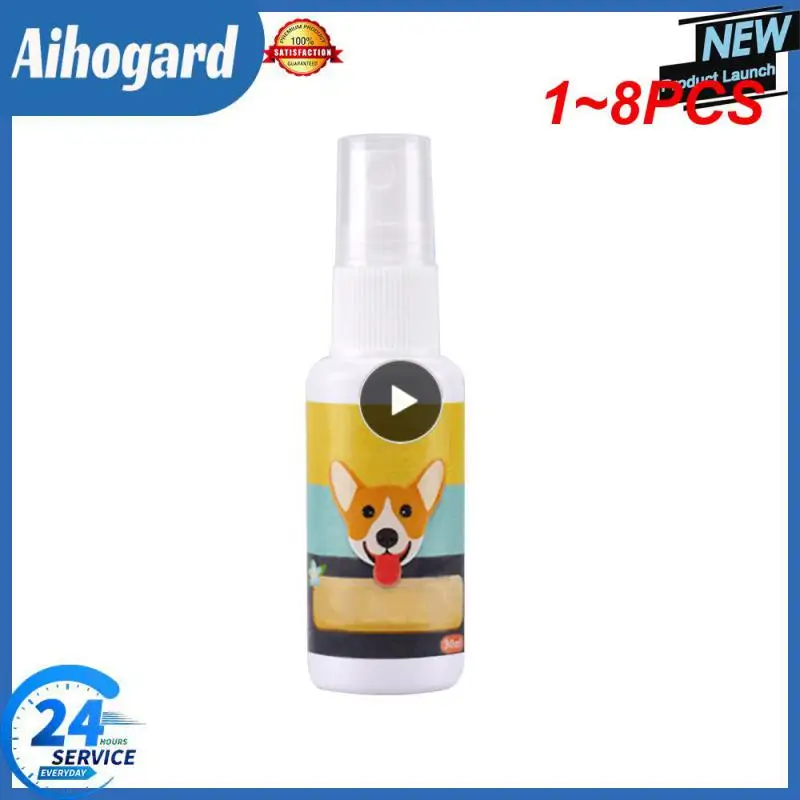 1~8PCS 30ml Pet Dog Toilet Training Spray 1