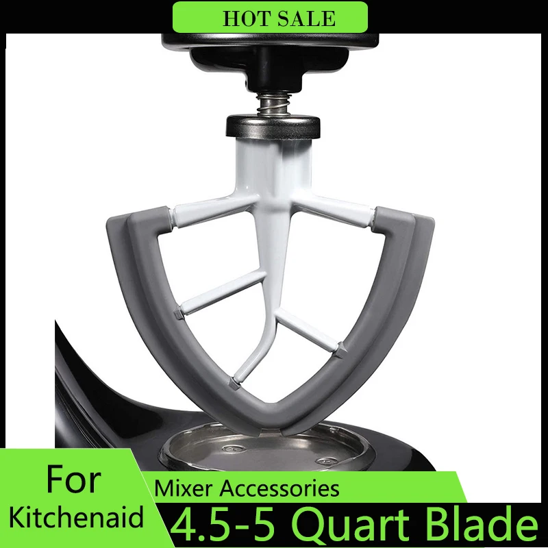 Flex-Edge Paddle Accessories For Kitchenaid 4.5-5 QT Tilt-Head