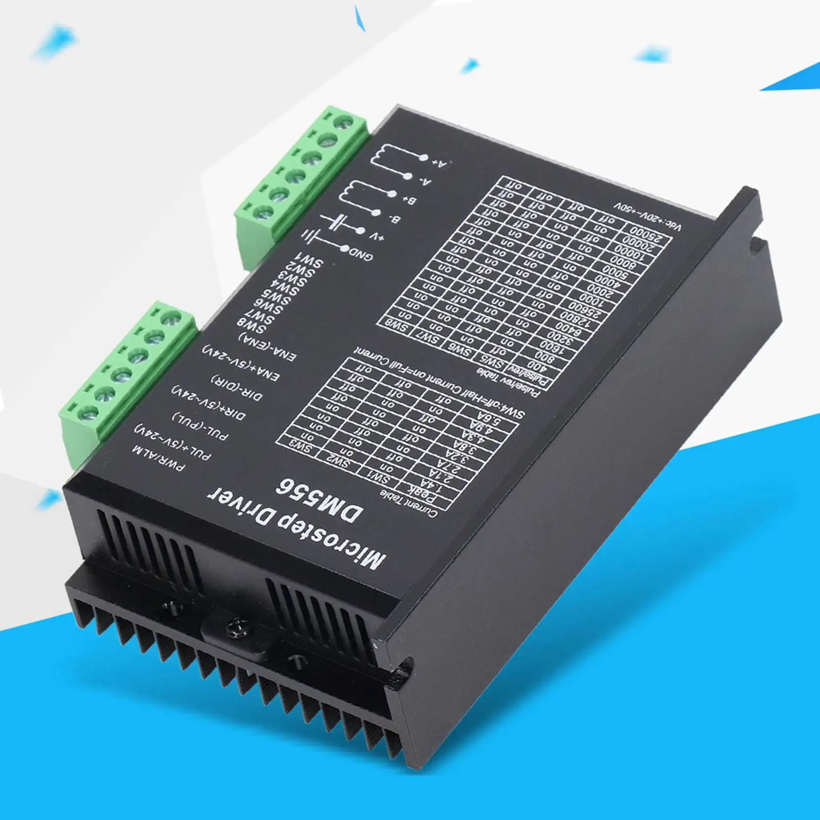 Microstep Driver Digital for 57 86 NEMA23 NEMA34 Stepper Motor Controller 2 Phase 5.6A DM556