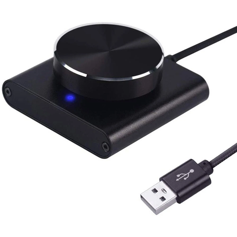 Usb Computer Volume Controller Aluminum Alloy Pc Speaker External