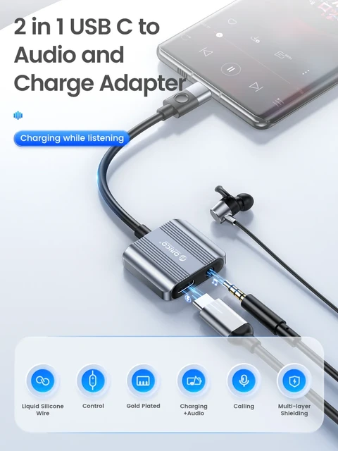 Adaptateur Lightning et jack 2 en 1