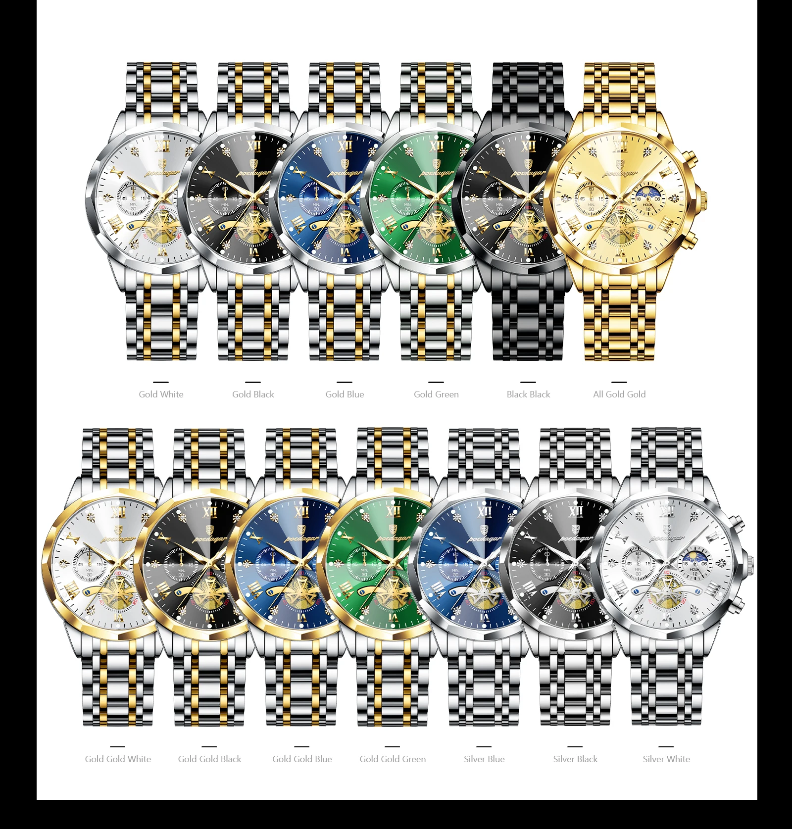 POEDAGAR Watch Detail 9