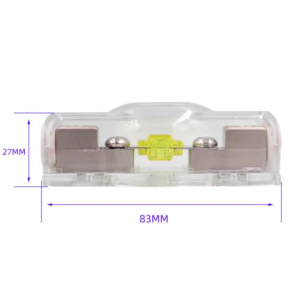 1 Set Safety Wire Holder Power Distribution Zinc Alloy Stereo Audio ANL Block Safety Wire Box Auto Accessory for Vehicle