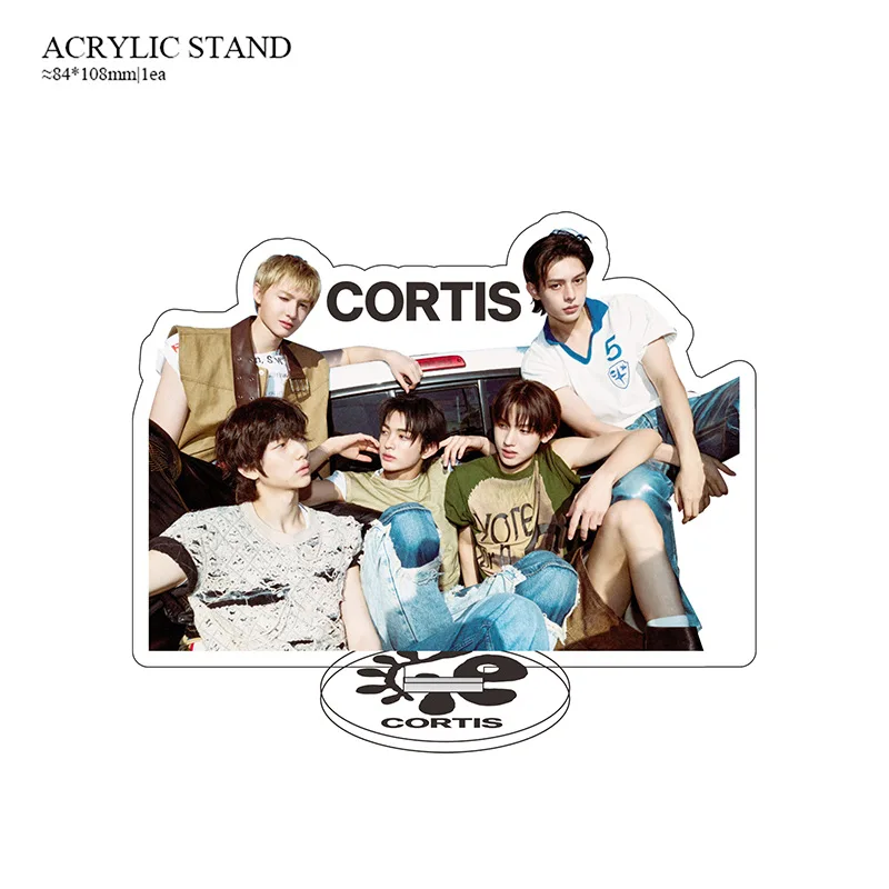 아이돌 코르티스 소형 카드 목걸이 스티커 카드 홀더 문구 세트 마틴 제임스 주현 성현 케온호 팬 선물