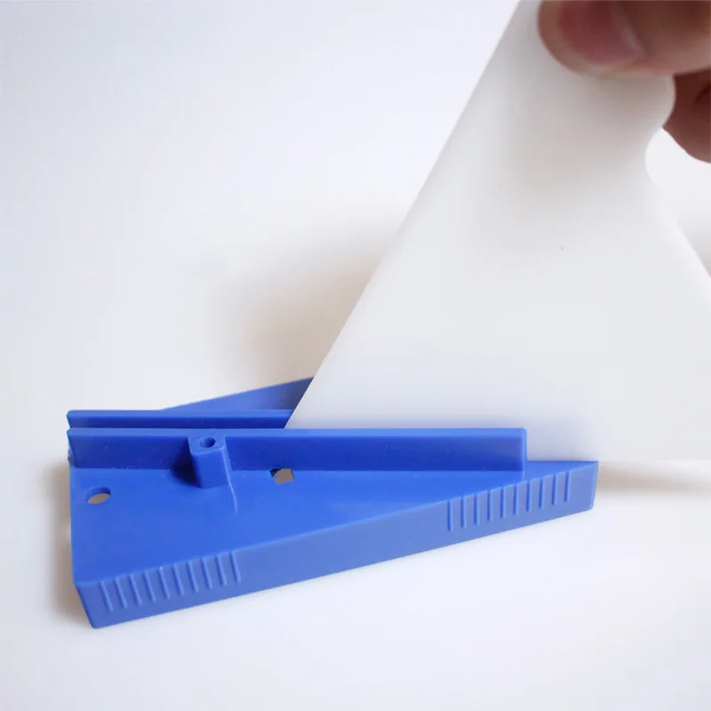 Car Wrapping Tools Wrap Plastic Squeegee Trimmer Hard Card Scraper Sharpening Tool Skiving Knife Cutter Window Tinting Tool Skiving Sharpener