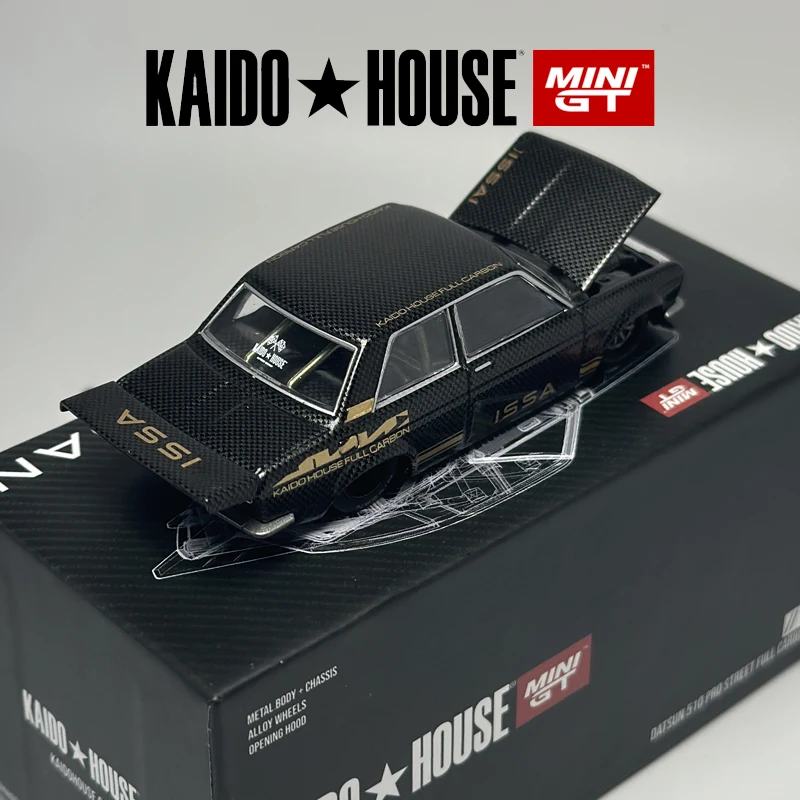 Kaido House MINIGT Datsun 510 Pro Street Full Carbon V1 KHMG