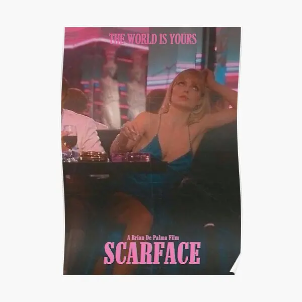

Винтажный постер Scarface 1983, художественная картина, настенная роспись для домашней комнаты, забавное украшение, Декор, печать, Современная винтажная картина без рамки