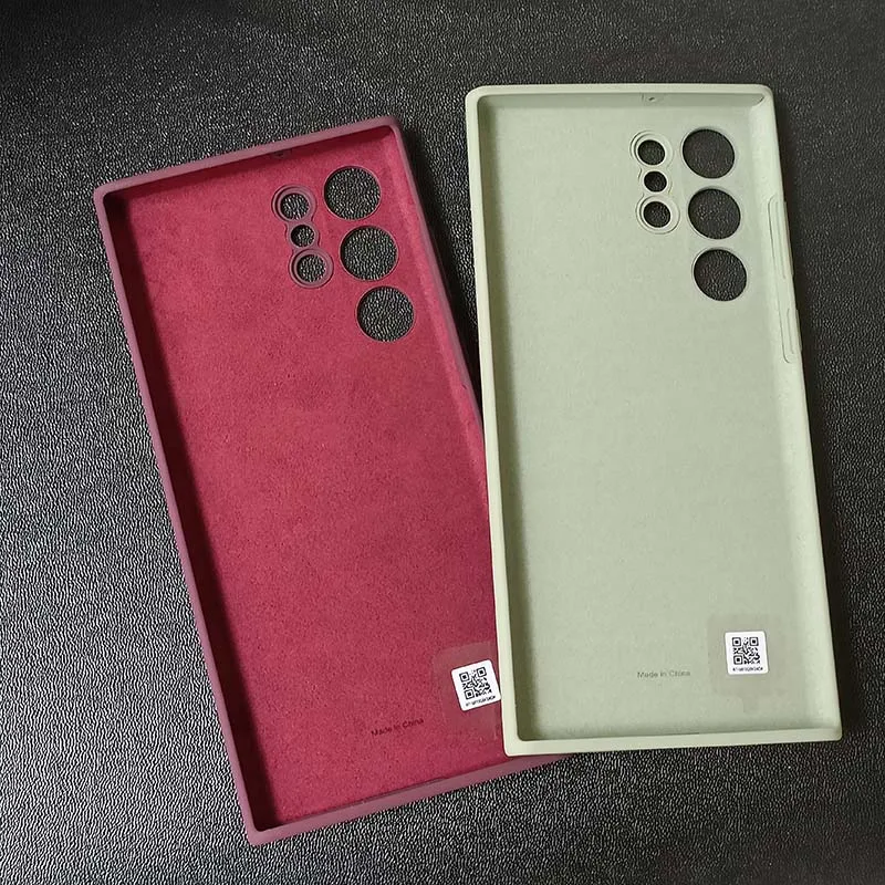 S22Ultra Silicone Cover For Samsung Galaxy S22 Ultra 5G Case Classic Quality Business Original Protective Phone Cover G9080