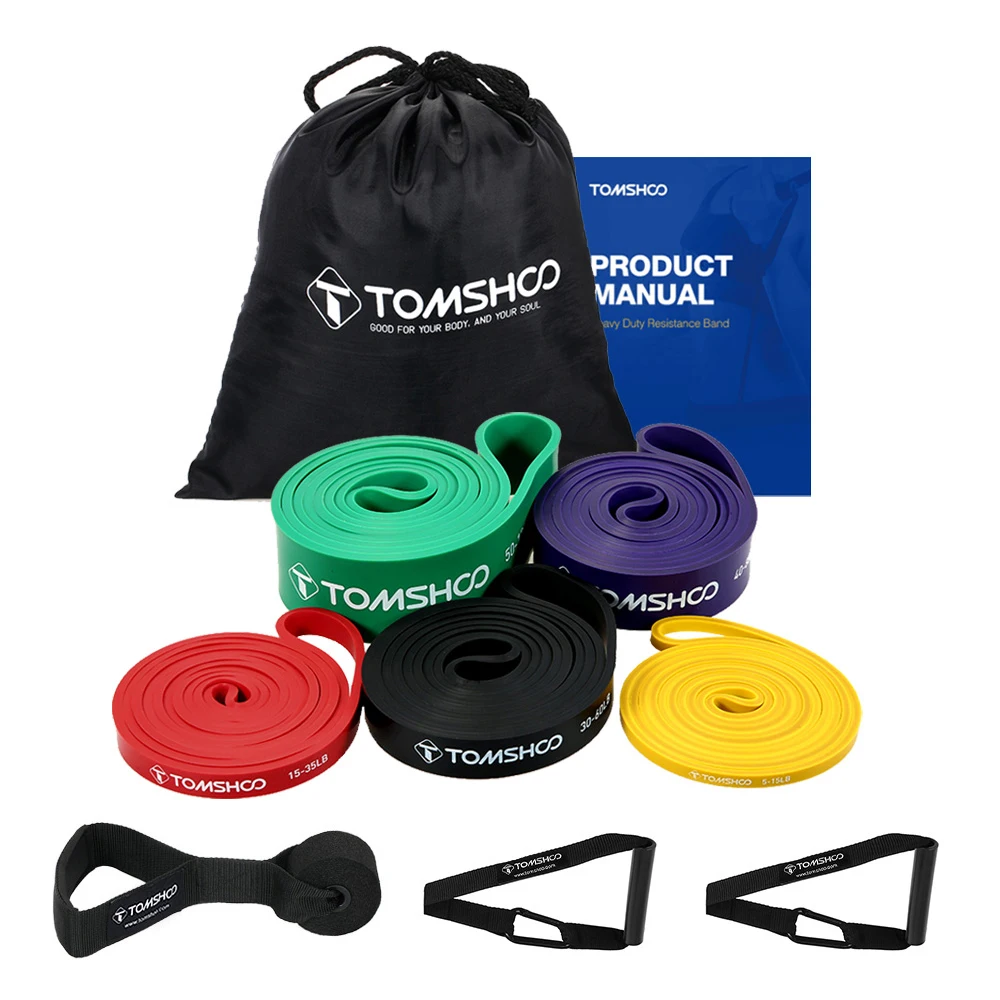 Chin Up Assist Bands Set (5-Pack) - Pull Up Resistance Bands For Calisthenics & Training - View #6
