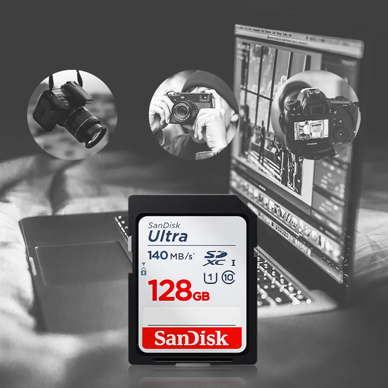 SanDisk Ultra High-Speed SD Memory Card - Original, Up to 150Mb/s