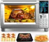 Air Fryer Toaster Smart Oven, 12-in-1 Countertop Convection, 30-QT XL Capacity, 50°-500°F Temperature Controls 1