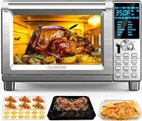 Air Fryer Toaster Smart Oven, 12-in-1 Countertop Convection, 30-QT XL Capacity, 50°-500°F Temperature Controls 1