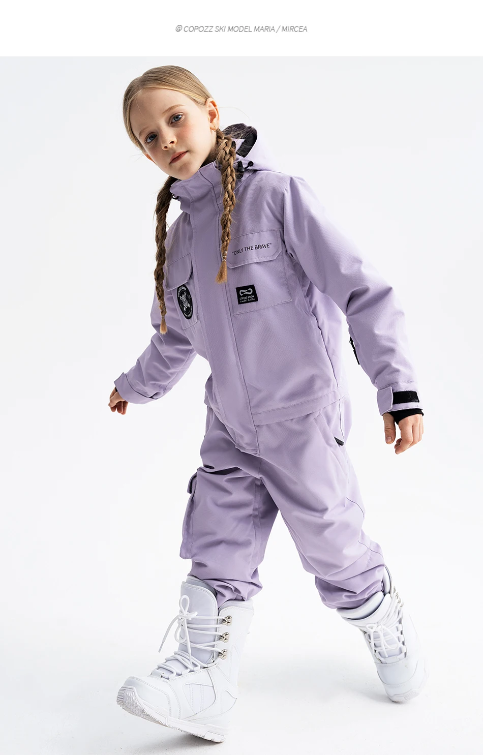 Kids ski jumpsuit