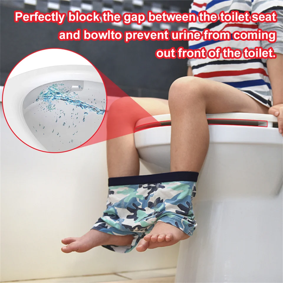 5-Pack Pee Splash Guards For Toilet Seat - Urine Deflector For Kids & Adults, Anti-Splash Toilet Protection