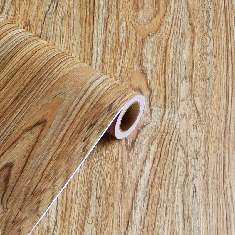 Papel tapiz de grano de madera gruesa autoadhesivo de imitación de madera  3d estéreo impermeable Pvc pegatina fondos de pantalla bordes para paredes  cortina| | - AliExpress