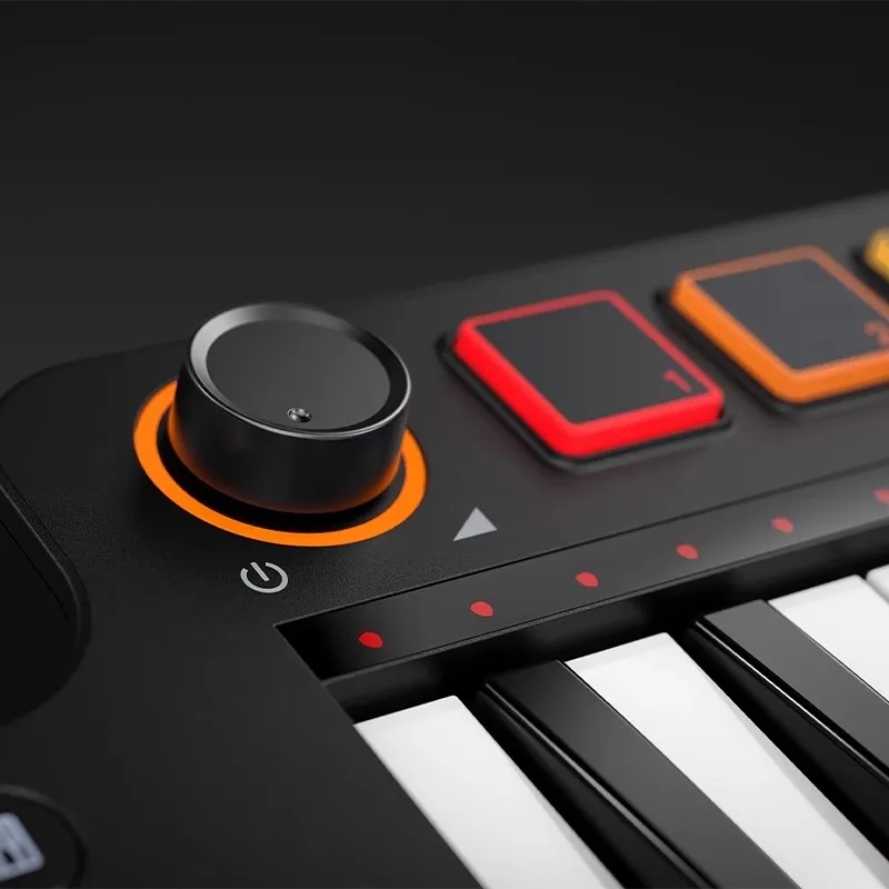String Less Fusion Guitar Portable Intelligent MIDI Multi Functional Shoulder Style Keyboard Electronic Organ