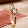 Luxury Rhinestone Women Watches Fashion Bracelet Band Ladies Quartz Watch Reloj Mujer Girls Clock Gift（Without Box） 5