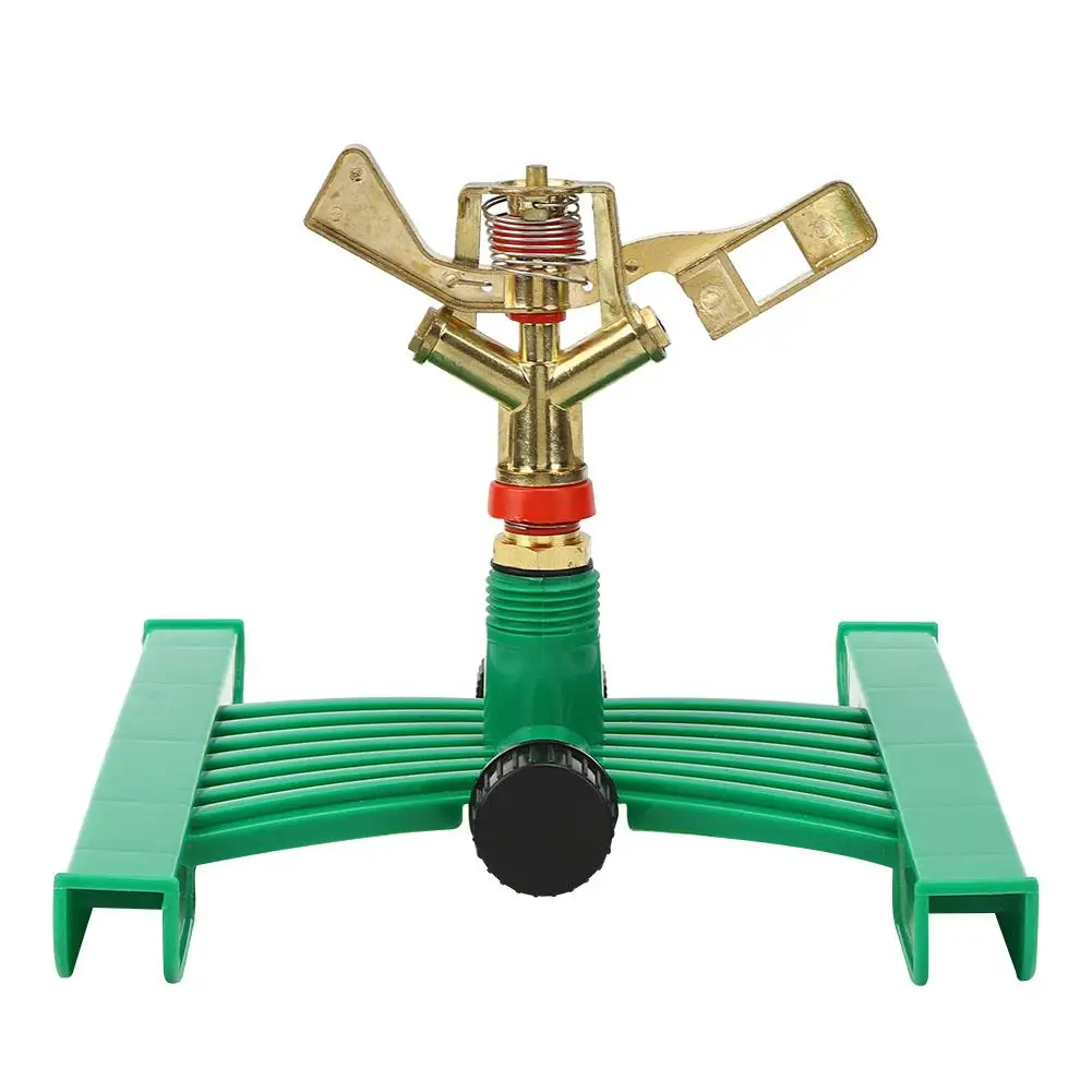 

Automatic 360° Rotating Sprinkler with Base for garden Lawn Irrigation System Watering Tool