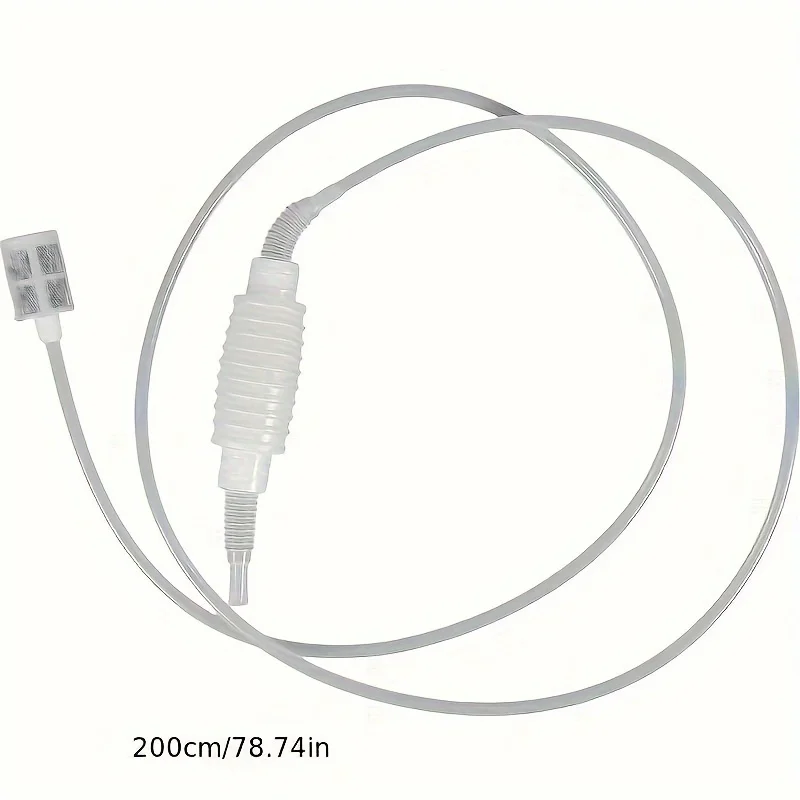 199CM Semi-automatic Home Brew Syphon Pack For Wine Making Hand Knead Siphon Filter Food Grade tube Transparent
