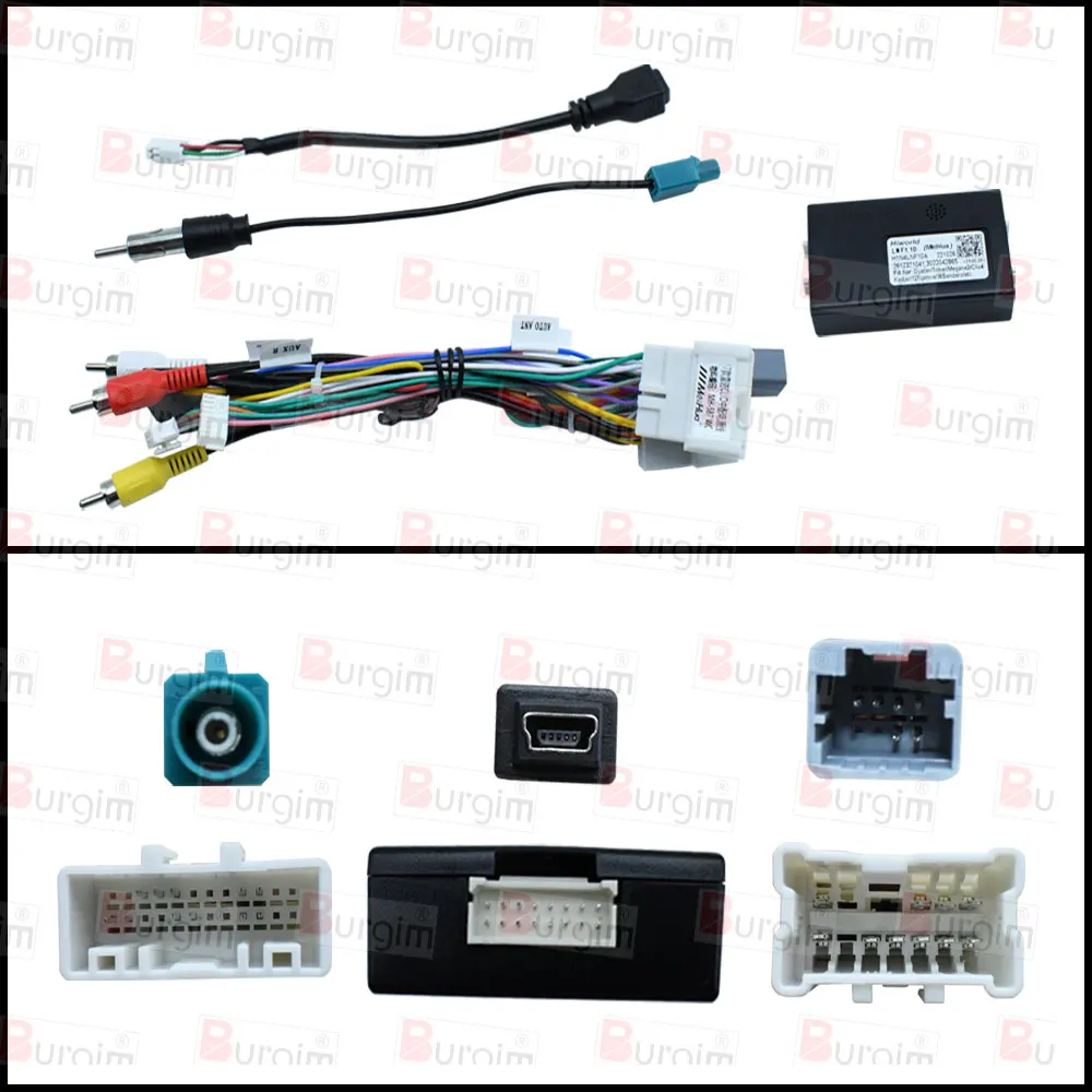   ٸ , Lada Largus 2012-2020 , 9 ġ 2DIN ׷ г ϳ׽  ڵ ̺ , Canbus ڴ