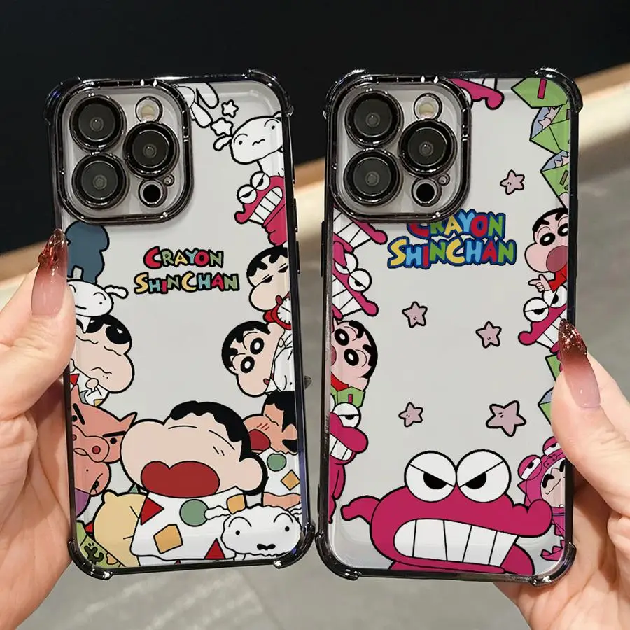 Colorful Cartoon-Themed Protective Phone Cover Case