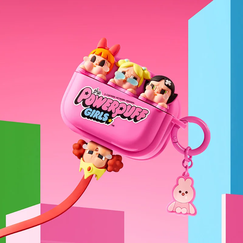 POP MART CRYBABY × Powerpuff Girls Series - Earphone Case for