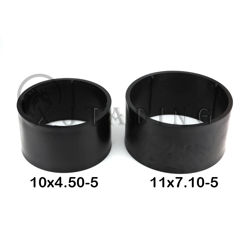 Gas Powered Kart 10x4.50-5 11x7.10-5Inch Plastic Wheel Replacement PVC Tire Rim Scooter Sleeve Drift Trike Street Wheel parts