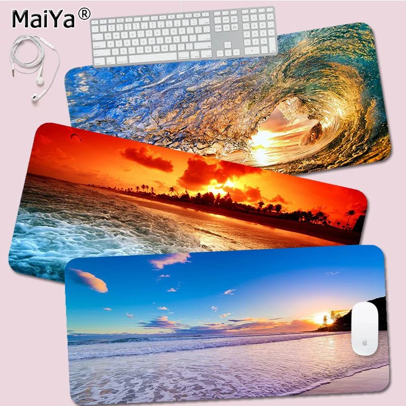 Shimmering Sea Surface Scenery Mousepad Custom Skin Desktop Desk Mat Accessori Da Gioco Kawaii Blocco Di Scrittura Per Pc Computer Table