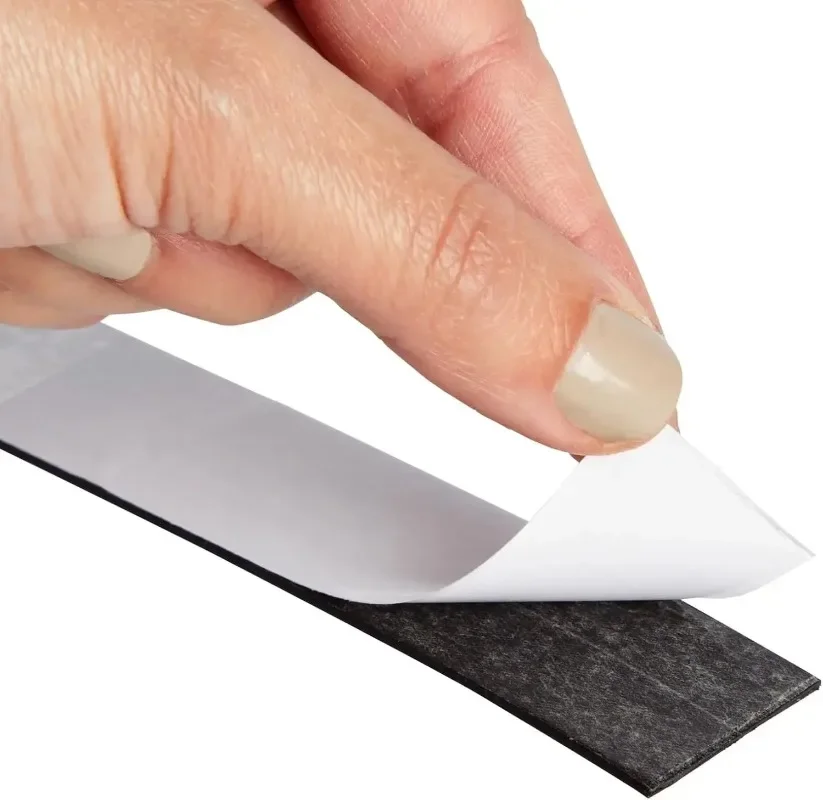 Magnetic Adhesive Strips for DIY and Organization Projects