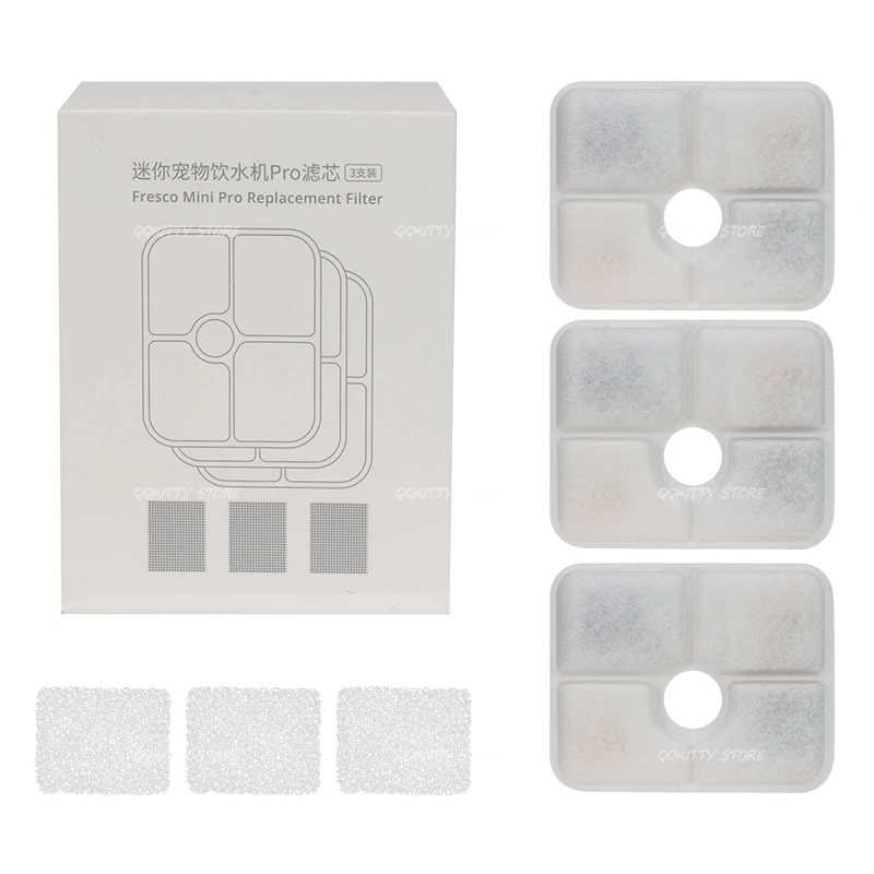Title 7, 3pcs Cat Water Fountain Replacement Activated C...