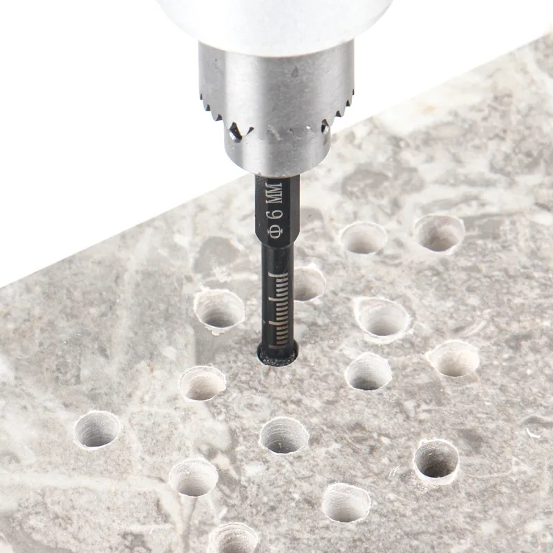 

New Diamond Dry Drilling Core Bits Hole Saw Cutter For Marble Ceramic Tile Granite Marble Drill Bits 6/8/10/12/14mm