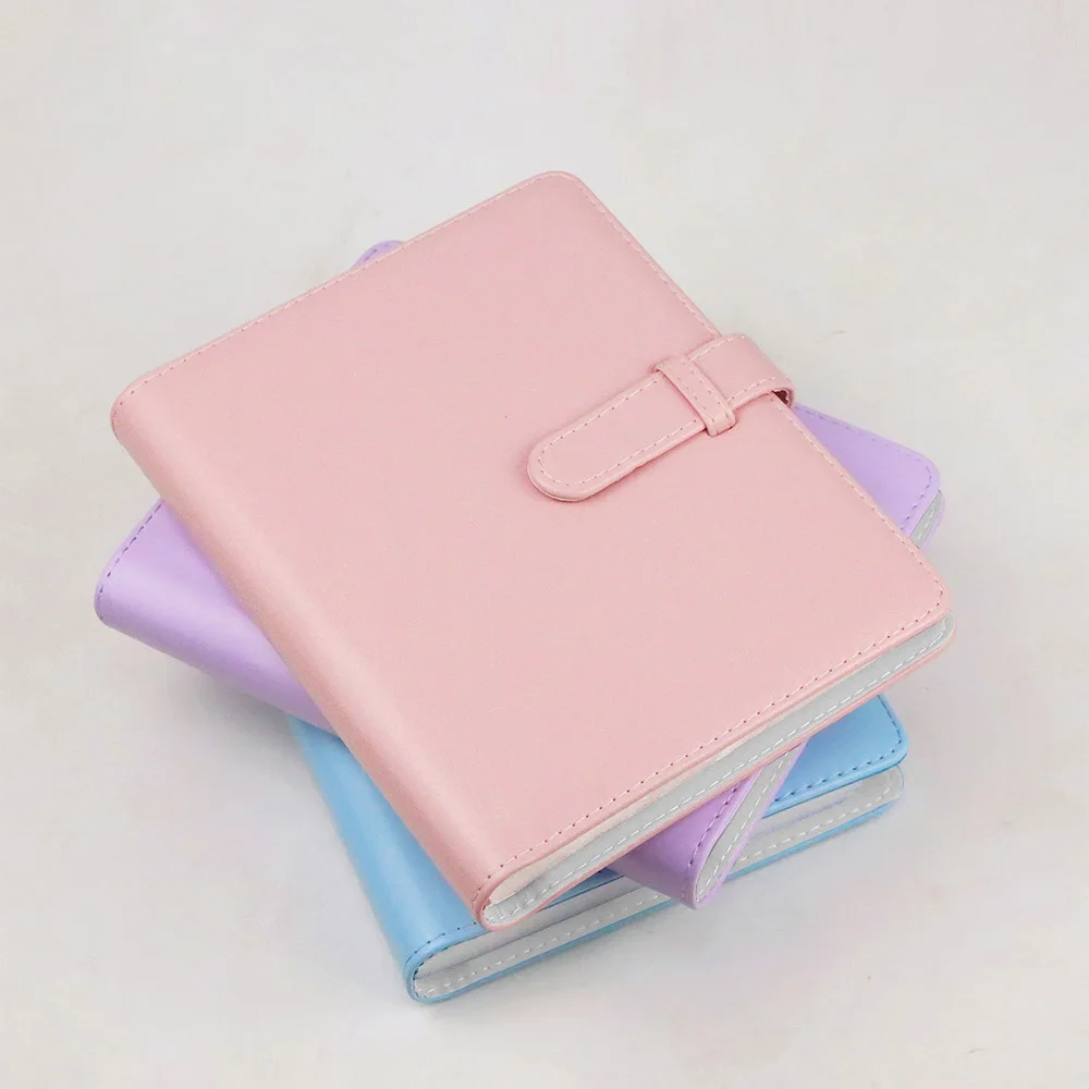 Compact Photo Album with 256 Pockets for Instant Film Memories