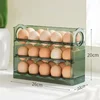 30 Grids Egg Tray Organizer Egg Storage Box Large Capacity Household Egg Holder With Handle Home Egg Container For Refrigerator 5