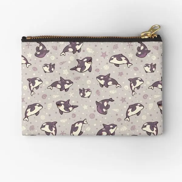 

Кармашки на молнии Jelly Bean Orcas в упаковке, маленькое нижнее белье, карманные мужские косметички для монет, ключей, трусиков, носков