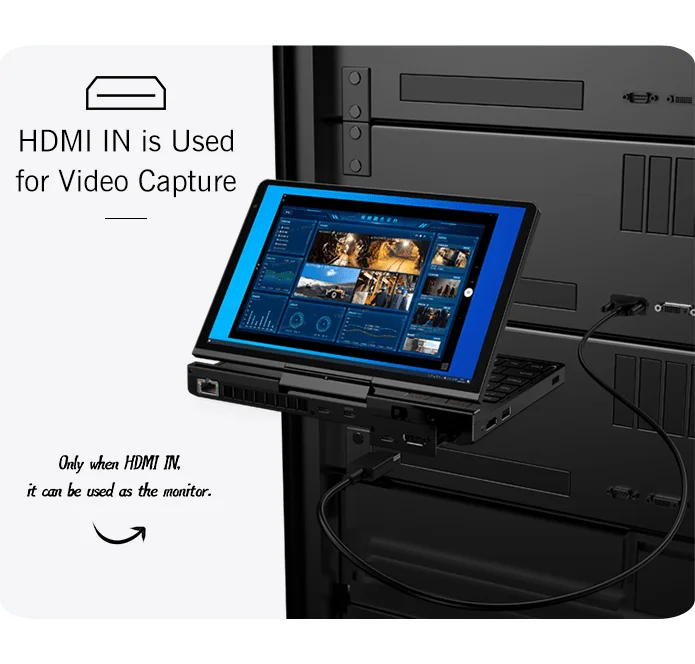 GPD pocket4 handheld mini laptop small portable operation and maintenance game office 8.8-inch touch screen