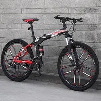 24 26 pouces 21 vitesses 27 vitesses meilleure vente vélo pliant VTT vélo Cycle vélos pour adultes vélo pliant 2