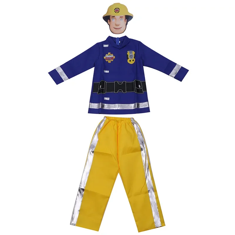 Brandweerman Sam Kleine Reddingskinderen Spelen Optredens Verkleed Outfit Kids Cosplay Halloween Kostuums