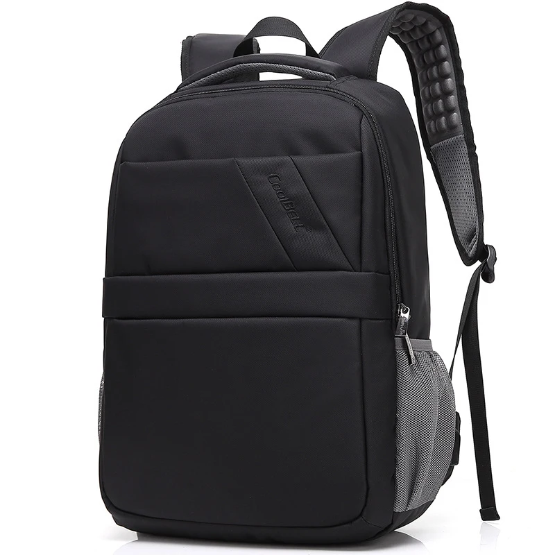 

Waterproof Anti-Theft Travel Backpack Nylon Polyester Backpack Office Laptop Backpack Bag with USB Charging Port
