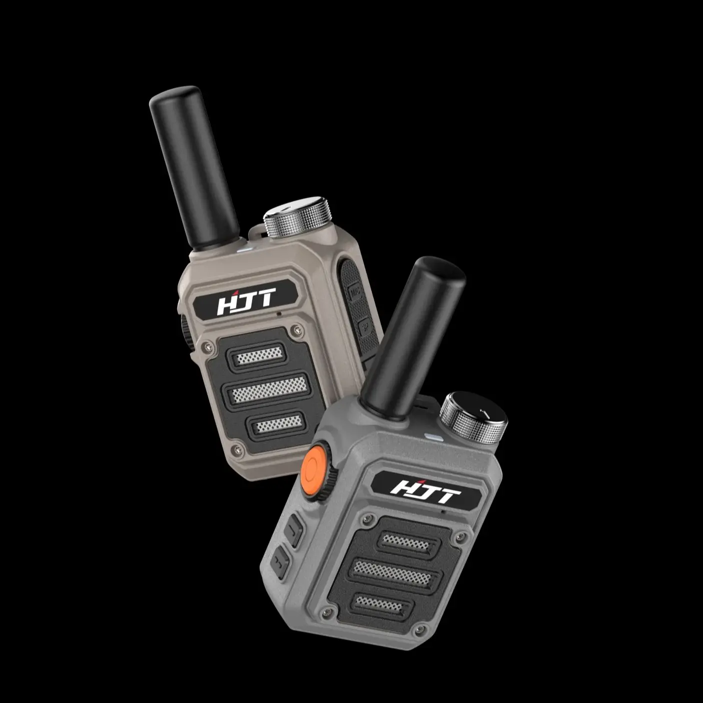 HJT 8W High Power Walkie Talkie 5km Two Way Radio One-key Frequency Matching Type C Walkie-talkie For Hunting Camping Trip 4