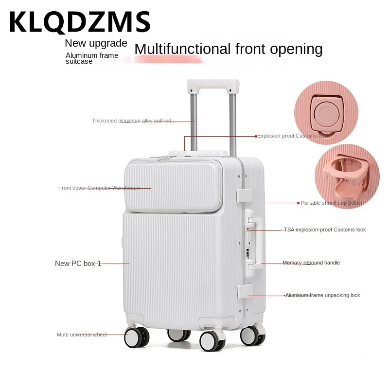 KLQDZMS 28Inch Cabin Suitcase 24