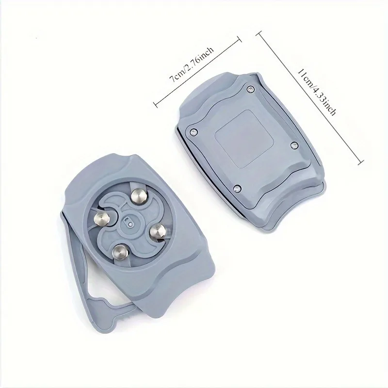 1pc Ergonomic Manual Can Opener - Smooth Edge Safety Design, No Sharp Cuts, Portable Tool for Soda & Beer Cans